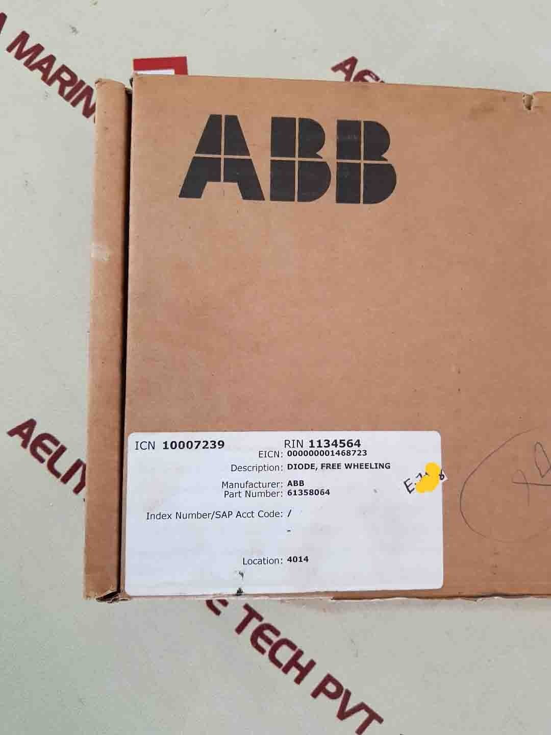 ABB 5SDF 07F4501 Diode Module 61358064 ICN 10007239