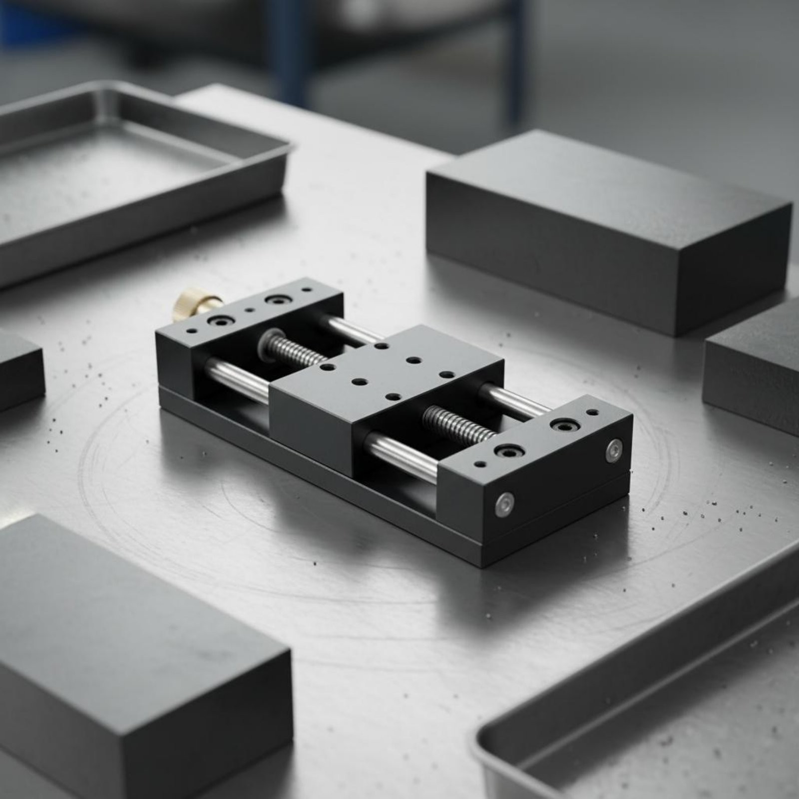 Precise XY Axis Stage Steady Movement Manufacturing Apparatus Backlash