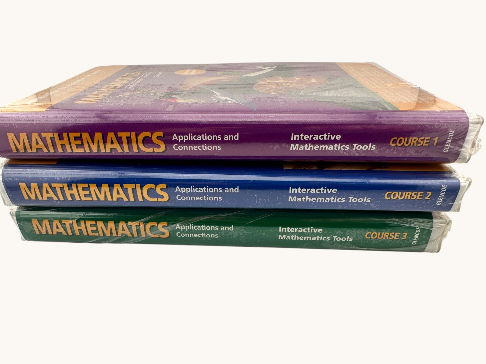 Glencoe Interactive Mathematics Tools Course 1 2 3 Windows Set 3 CD-ROM