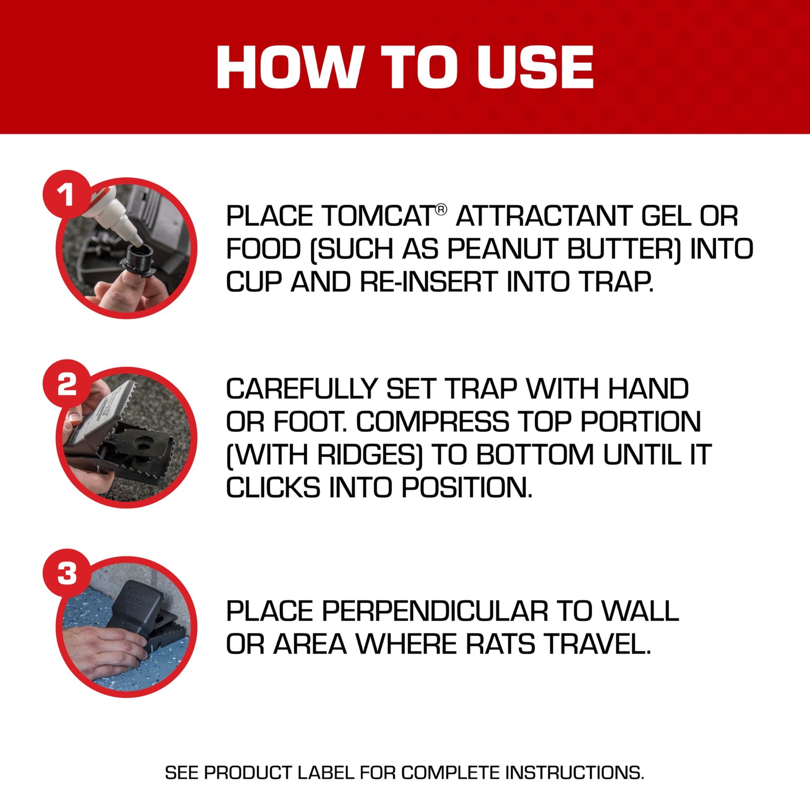 Tomcat Rat Snap Trap 8 Pack Vb25199