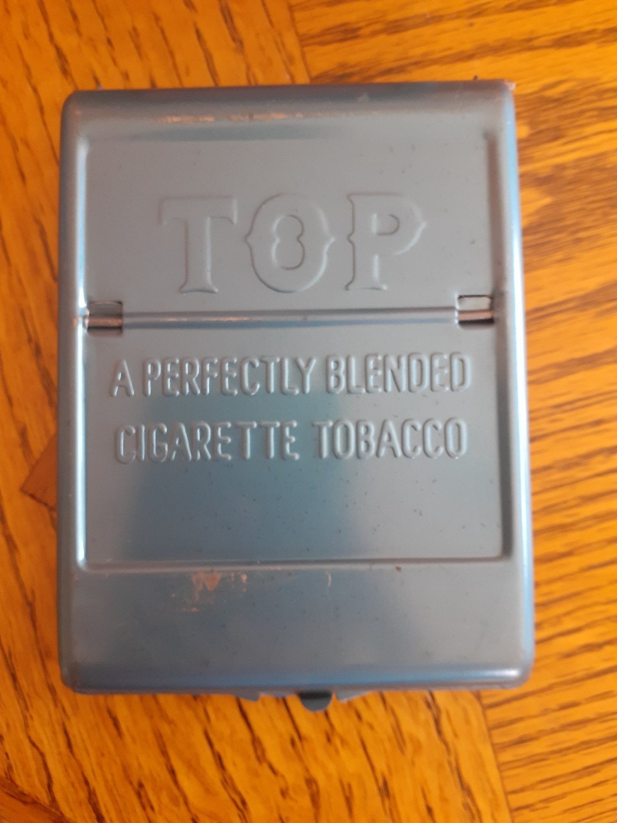 Vintage Top Blue Cigarette Roller A Perfectly Blended Cigarette Tobacco