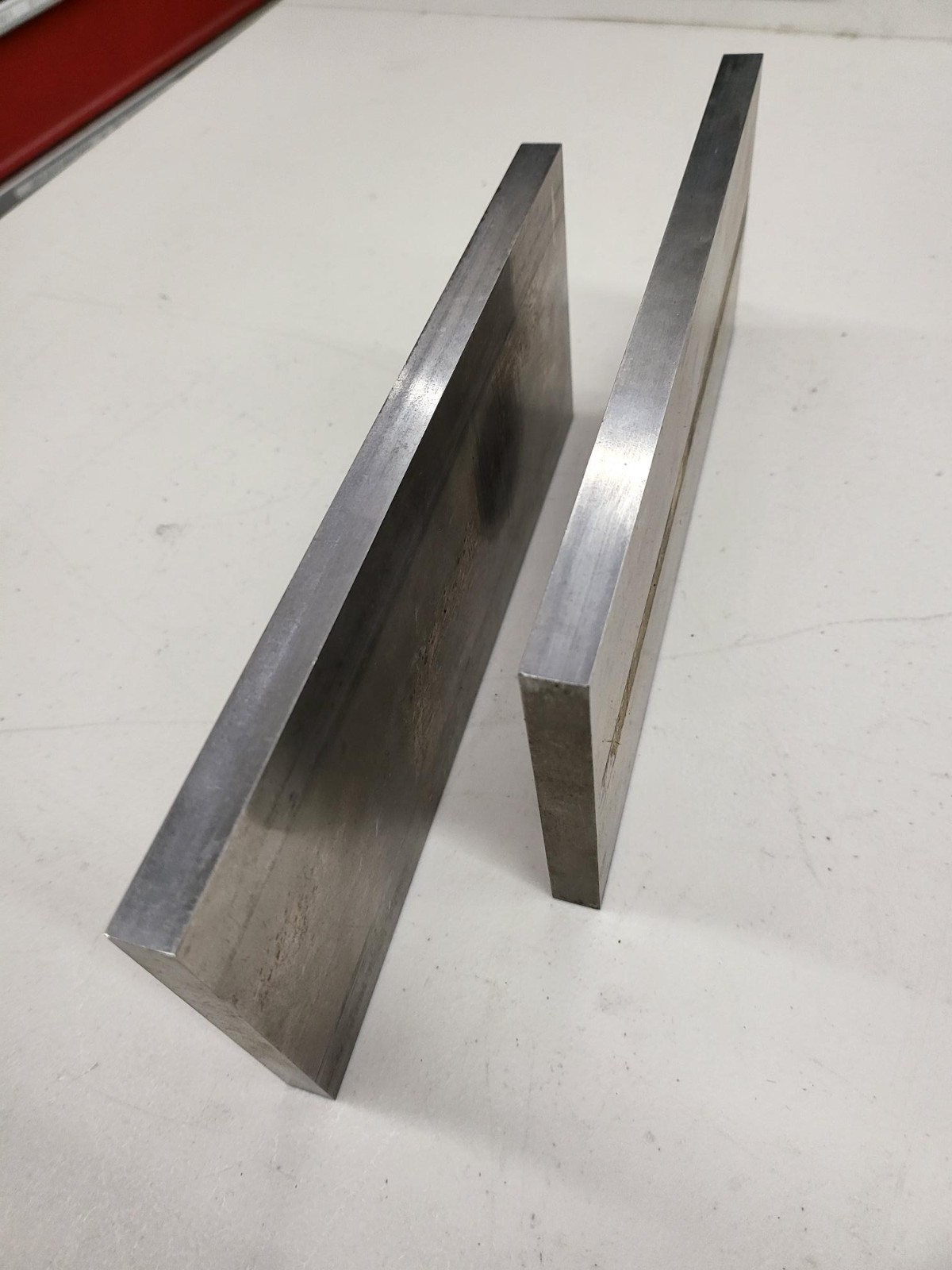Press Brake Tooling Flattening Punch & Die Set 9.75" Long X 4" Tall X .5" Wide