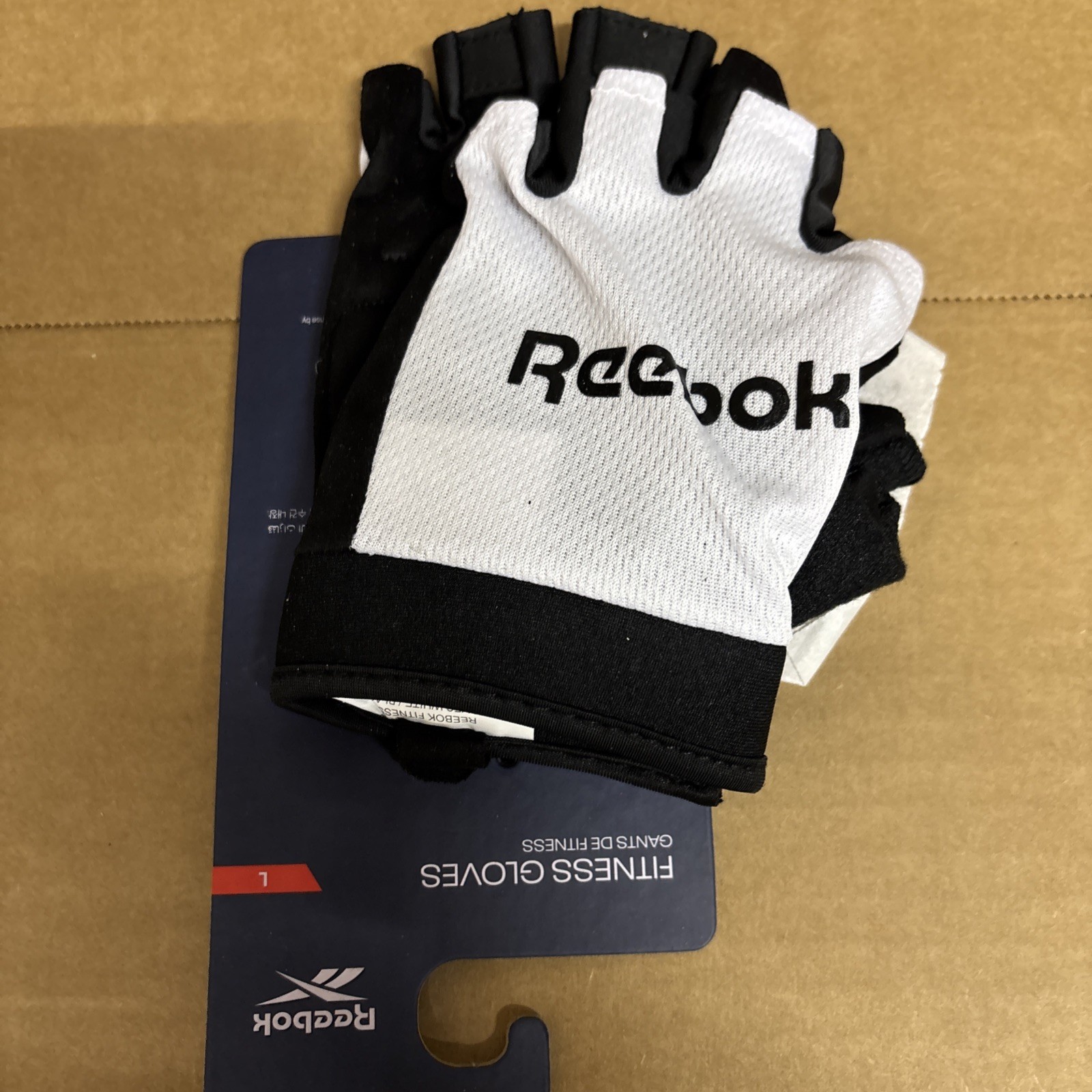 Reebok Classic Fitness Gloves for Men and Women Gym Weightlifting Training Sz Lg