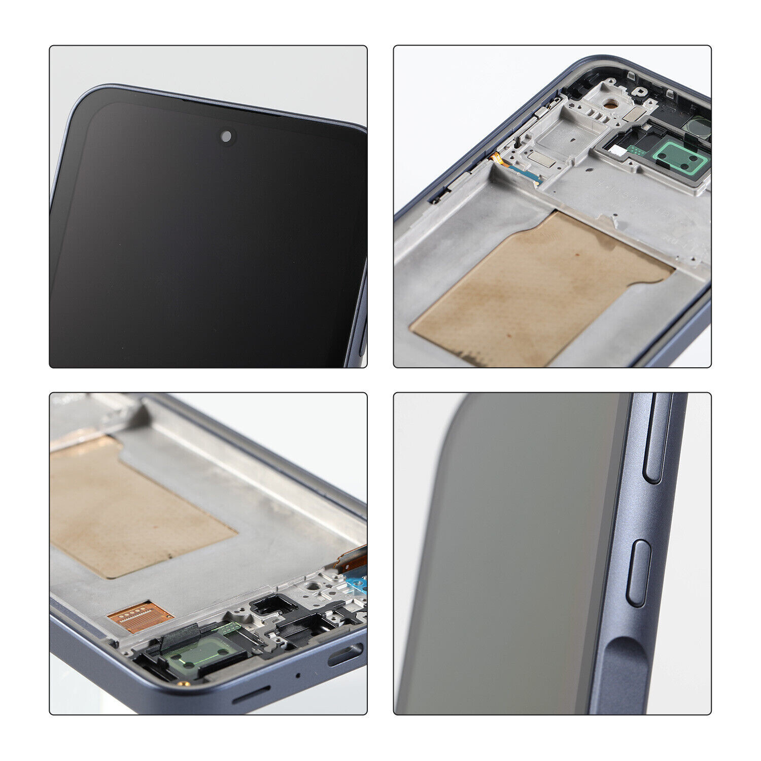 For Samsung Galaxy A35 5G A356 LCD Display Touch Screen Digitizer Assembly Frame