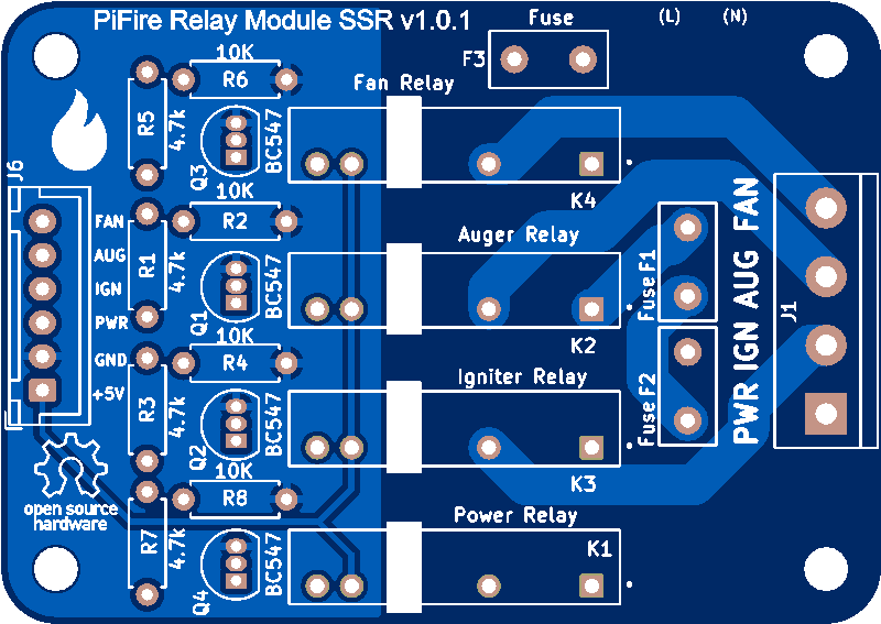 PiFire Relay Module, DIY Pellet Smoker Controller for Traeger Pit Boss etc.