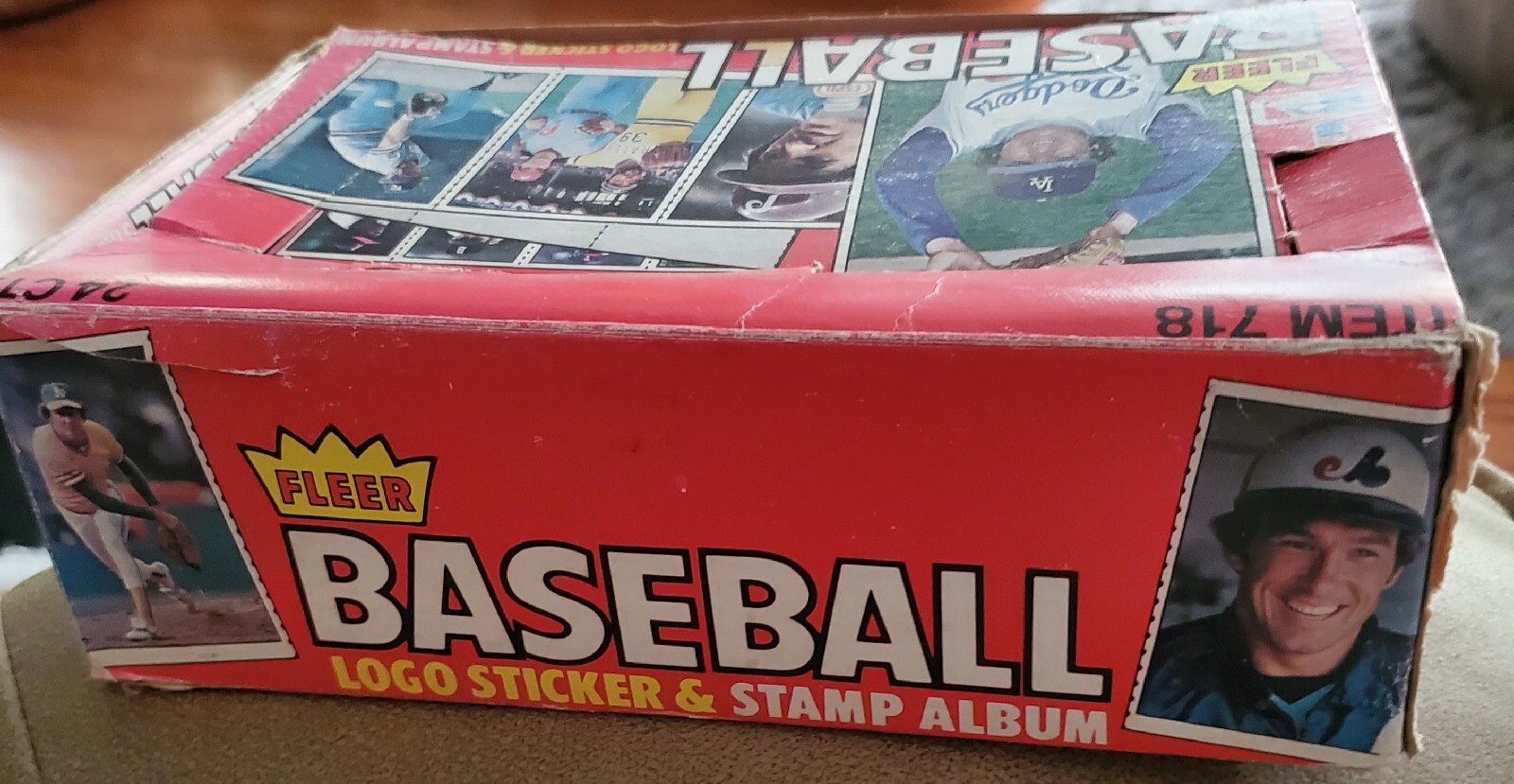 1982 Fleer MLB Baseball 12 Unused Sticker Books( books only) with Box