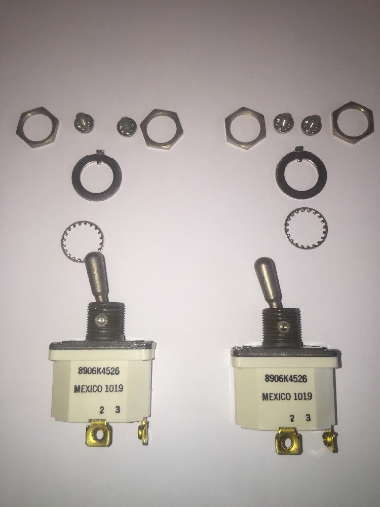 2 Cutler-Hammer Momentary Toggle Switches, 8906K4526 **Brand New** In  Package