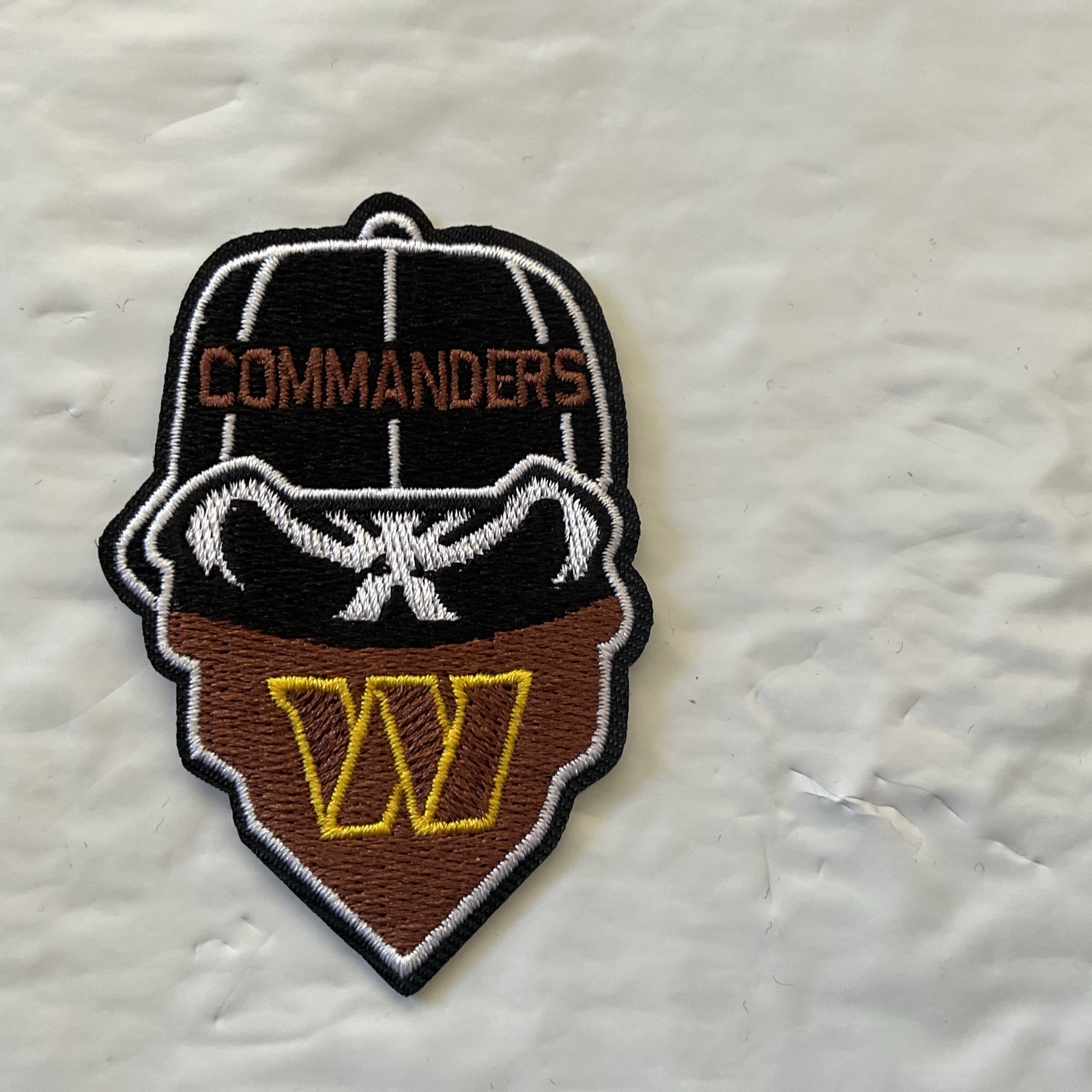 Washington Commanders Embroidered- Iron On Patch  3” X 2”