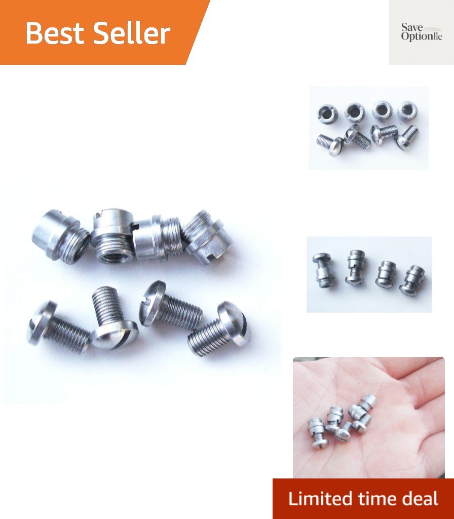 8 Pcs 1911 Grip Screws Bushings, M1911 Clones 1911A1 Fits These and Other Sta...