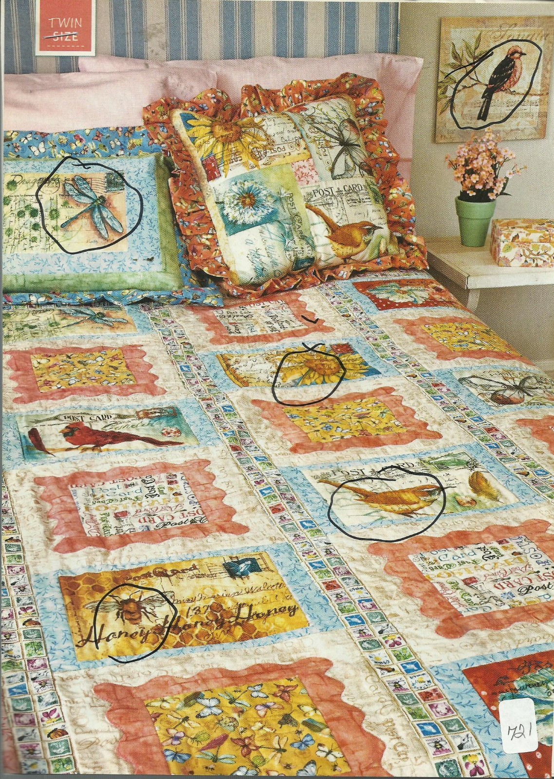 A0173  NOSTALGIC NOTES QUILT PATTERN/INSTRUCTIONS