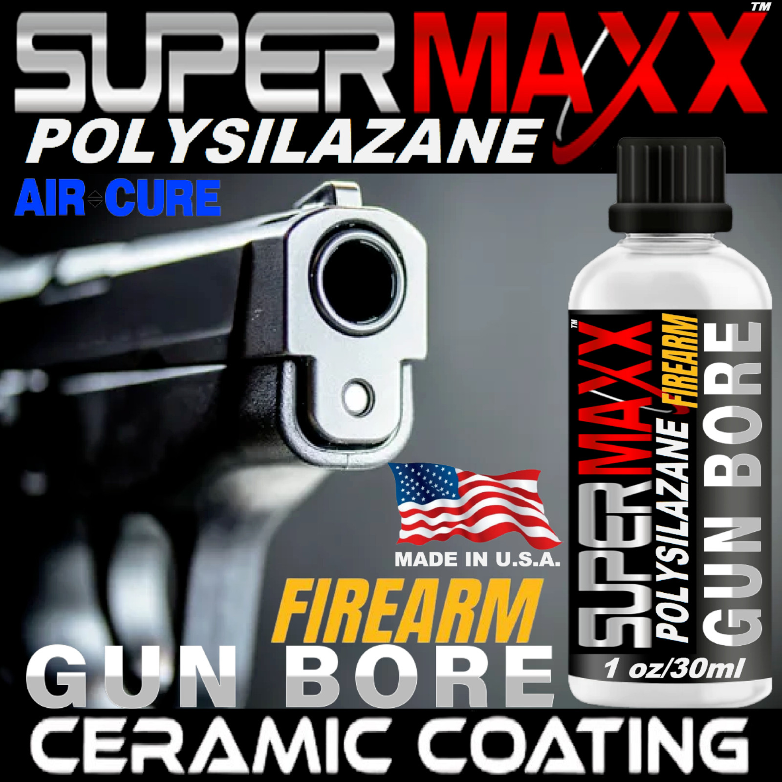 GUN BORE CERAMIC COATING MIL-SPEC 'CORROSION' PROTECTION
