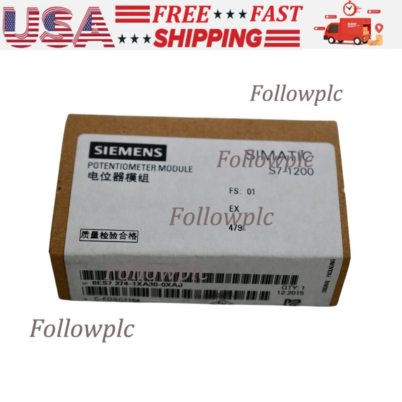 NEW Siemens 6ES7274-1XA30-0XA0 6ES7 274-1XA30-0XA0 Analog Simulator 2 Ch Pote