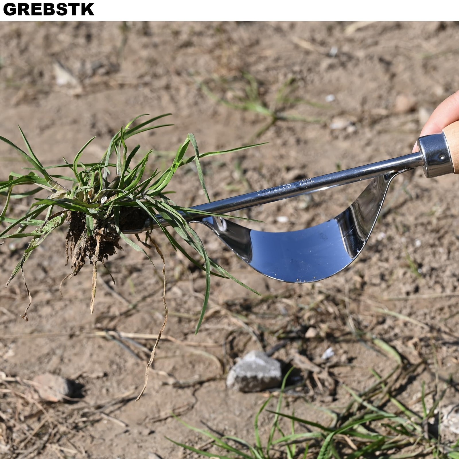 GREBSTK Garden Manual Weeding Tools 13.5in Puller, Hand Weeder