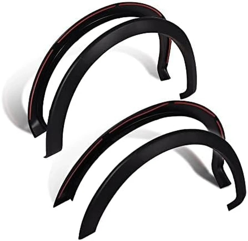 Fender Flares for 2009-2014 Ford F150 Styleside Black Wheel Flares Set 4 Pcs