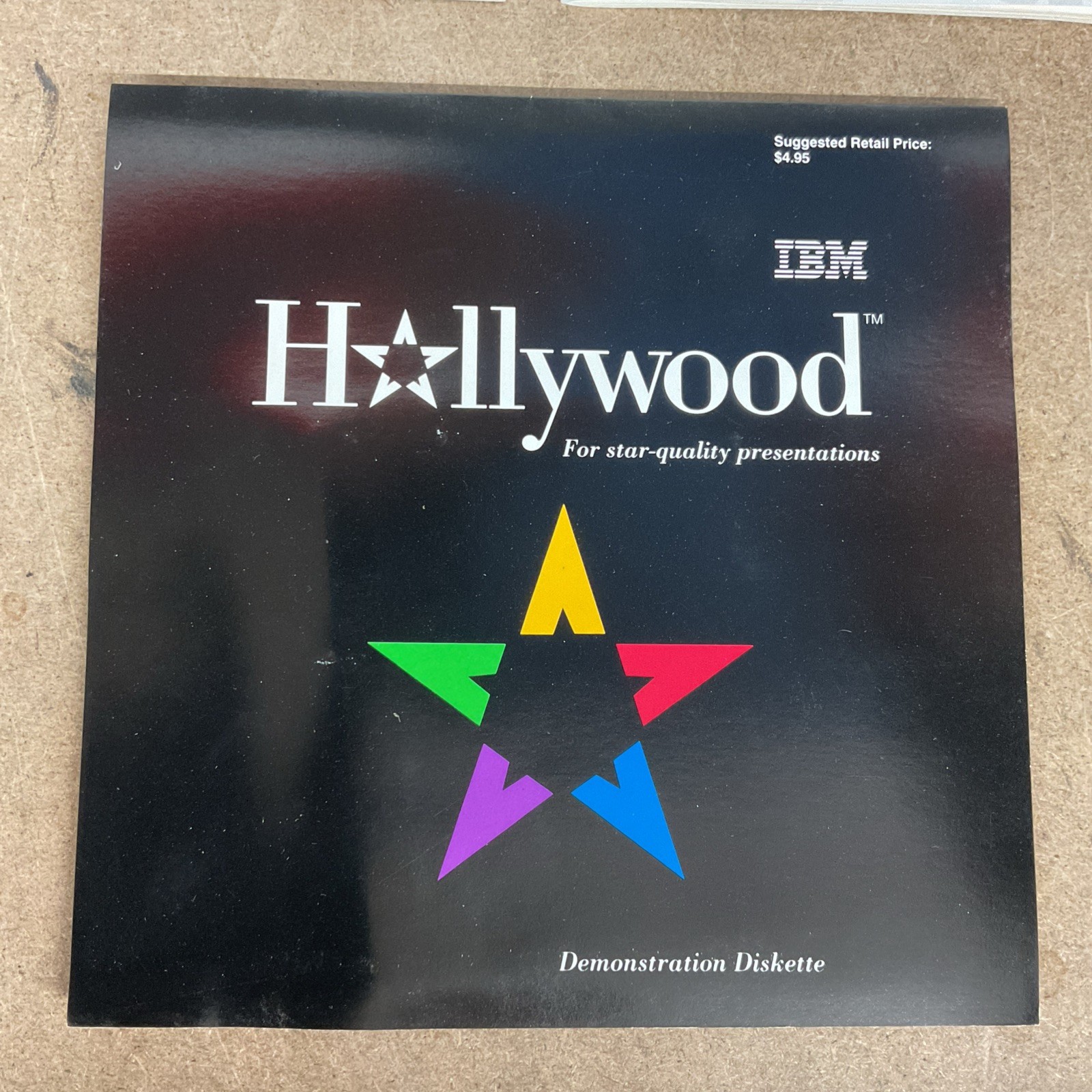 IBM Storyboard Live Hollywood Demo Diskette PC Software Vintage Computing