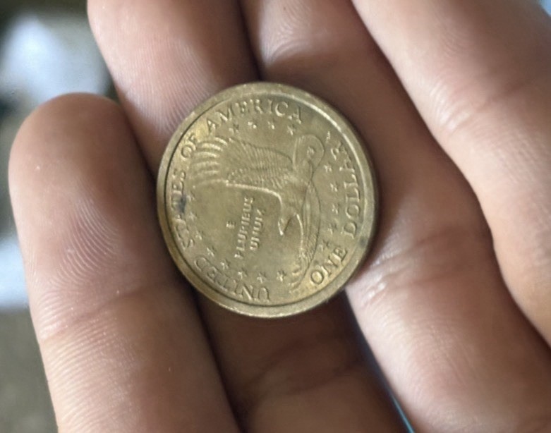 2001 Sacagawea Dollar coin
