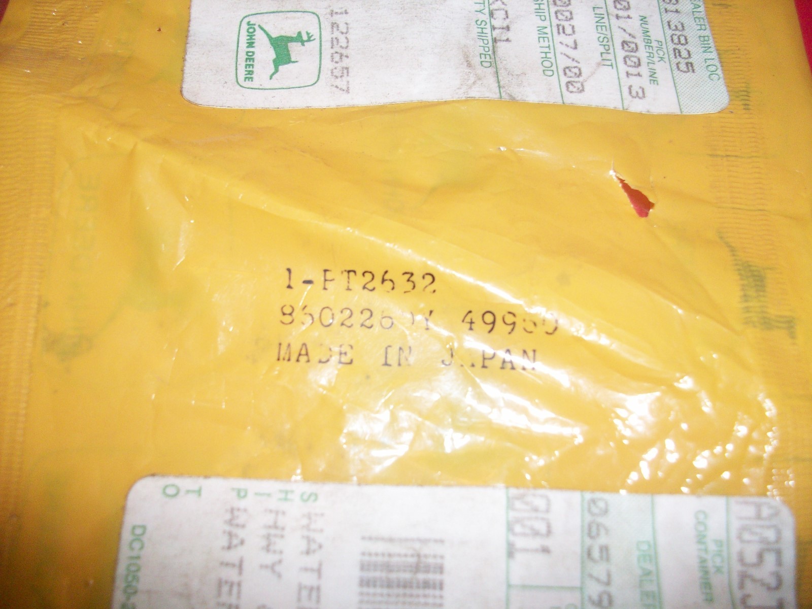 John Deere PT2632 spring *