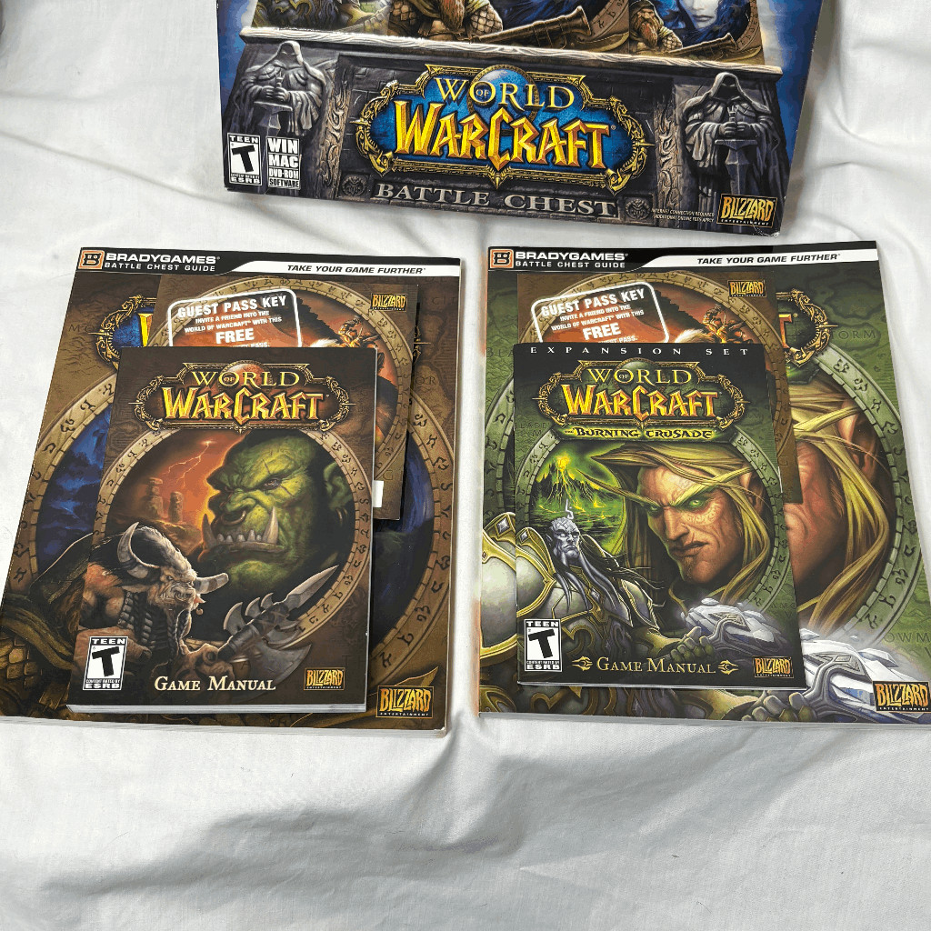 World of Warcraft Battle Chest (PC/Mac Computer Game) - See Pics for Details