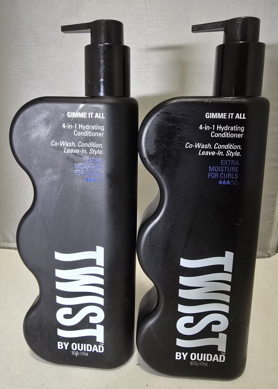 2×16 Oz TWIST BY OUIDAD GIMME IT ALL 4 In 1 Hydrating...