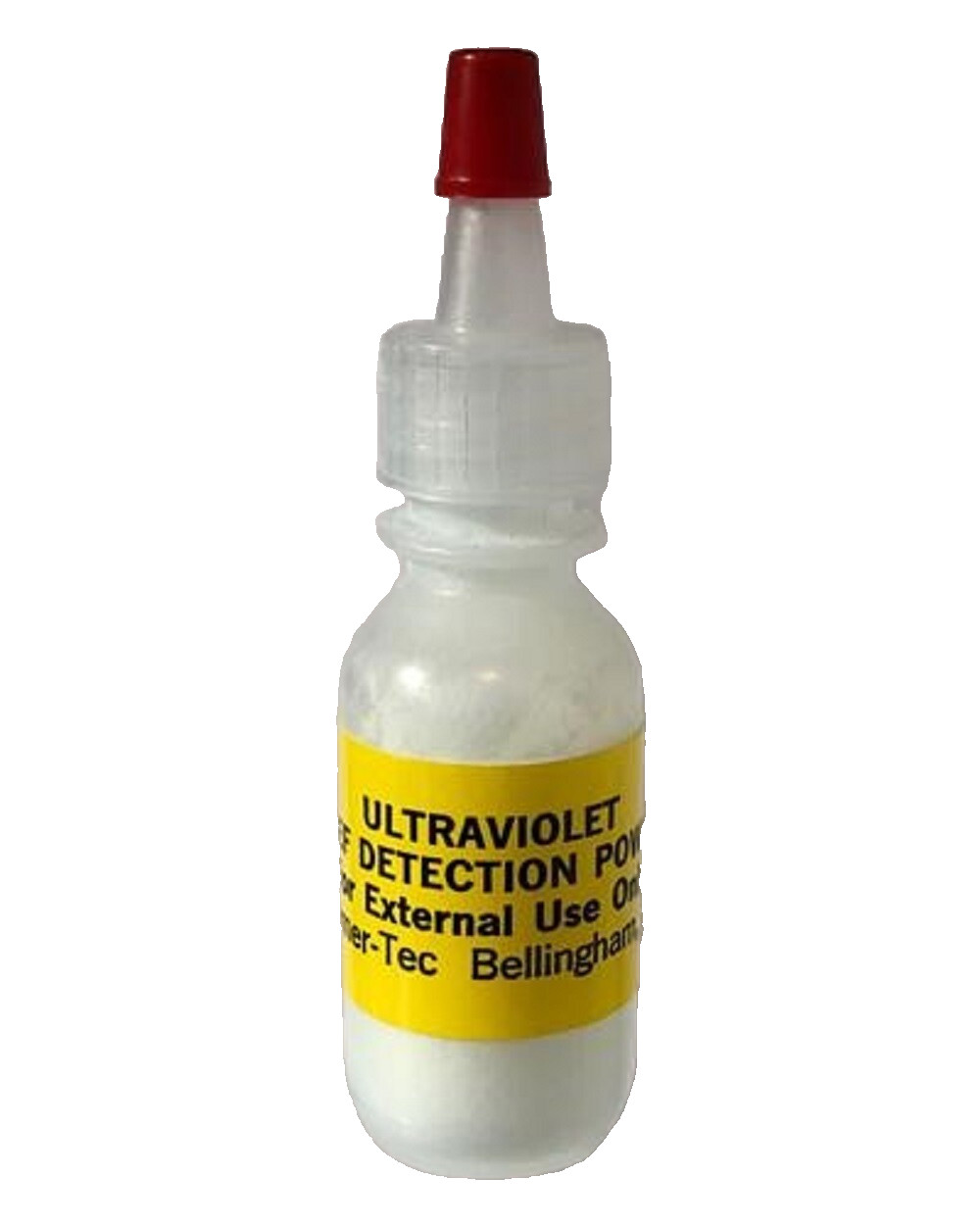 ULTRAVIOLET THIEF DETECTION POWDER invisible except under UV light Security