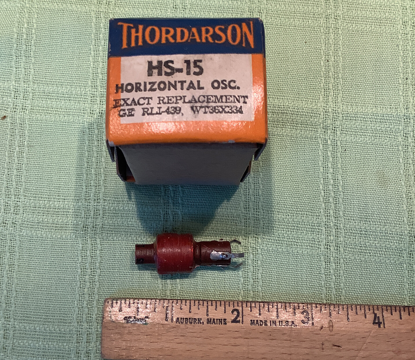 Thordarson HS-15 Horiz. Osc.  GE General Electric RLI-439 WT36X334