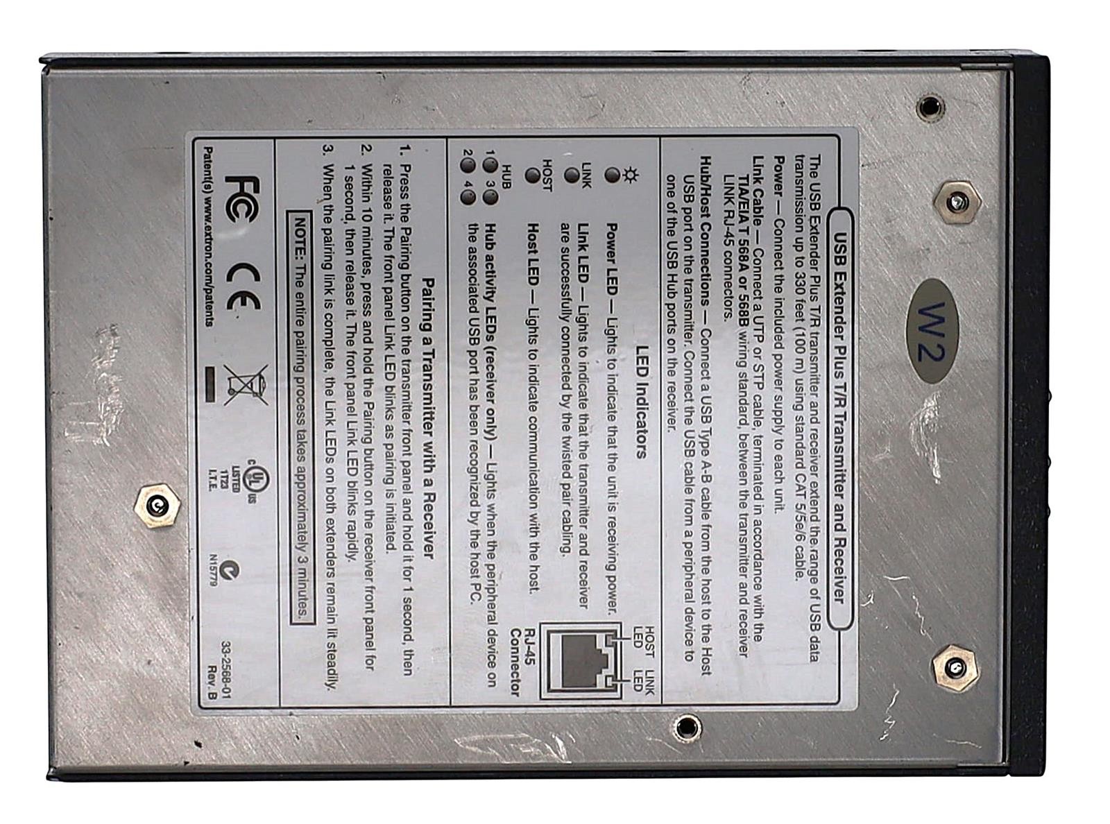 EXTRON USB EXTENDER PLUS R EXTENDER RECEIVER
