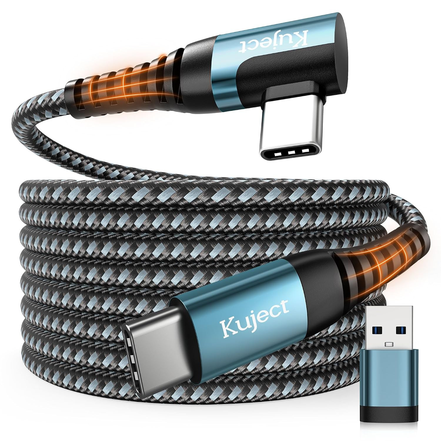Link Cable 16FT Compatible for Quest 3S/3, Quest 2/Pro, Pico 4, Nylon