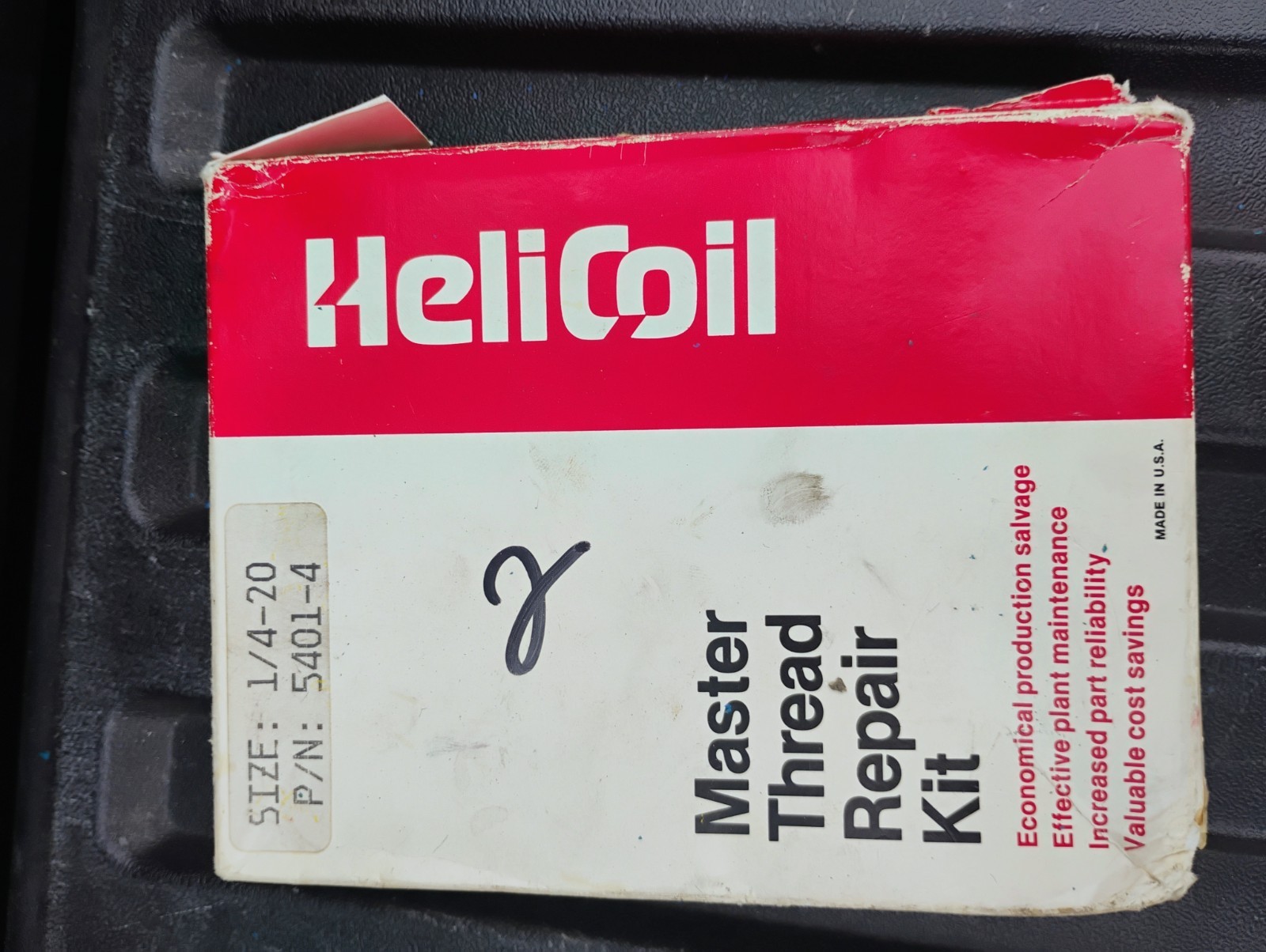 HeliCoil 5401-4 Master Thread Repair Kit 1/4-20