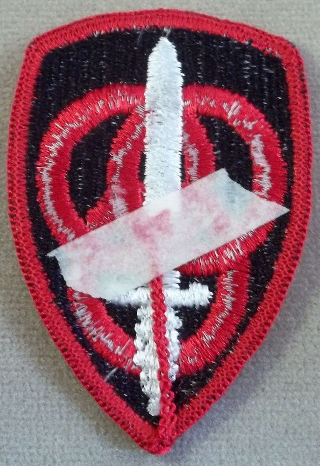 US Army 3rd Personnel Command Full Color Merrowed Edge Patch