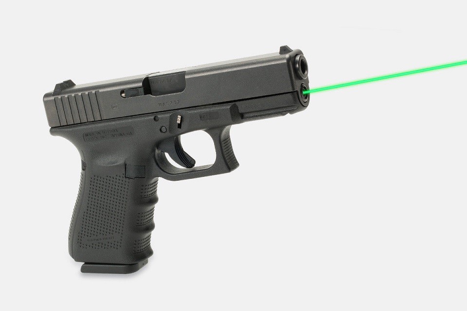 New Lasermax Green Laser Guide Rod Sight For Glock 19 Gen 4 Only LMS-G4-19G