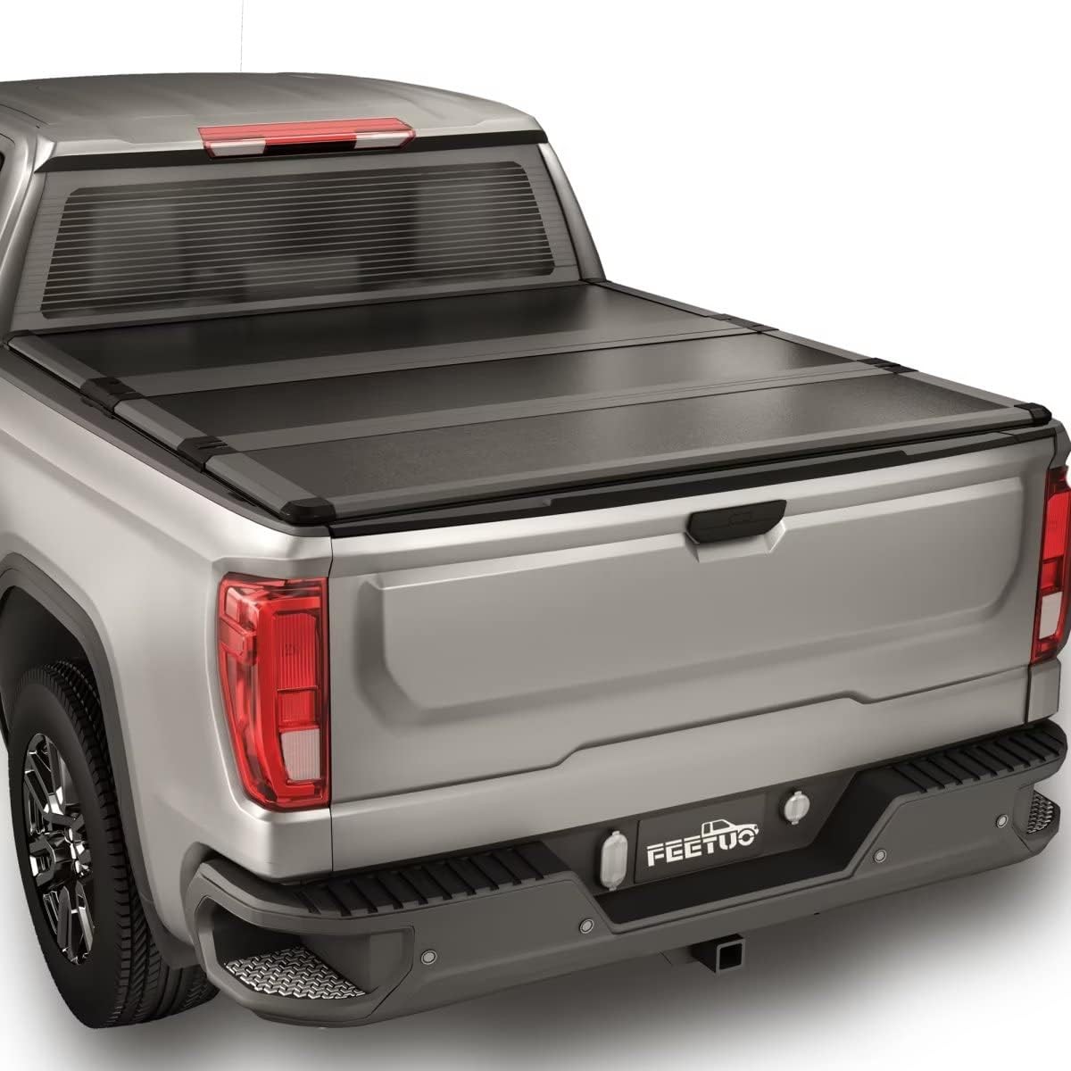 Tonneau Cover for 2019-2026 Chevy Silverado GMC Sierra 1500 6.6ft Hard Tri Fold