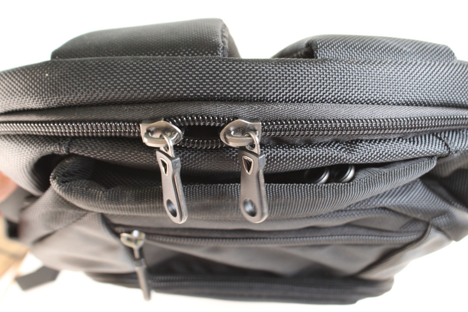 GALVIN FLYING AVIATION BLACK BACKPACK