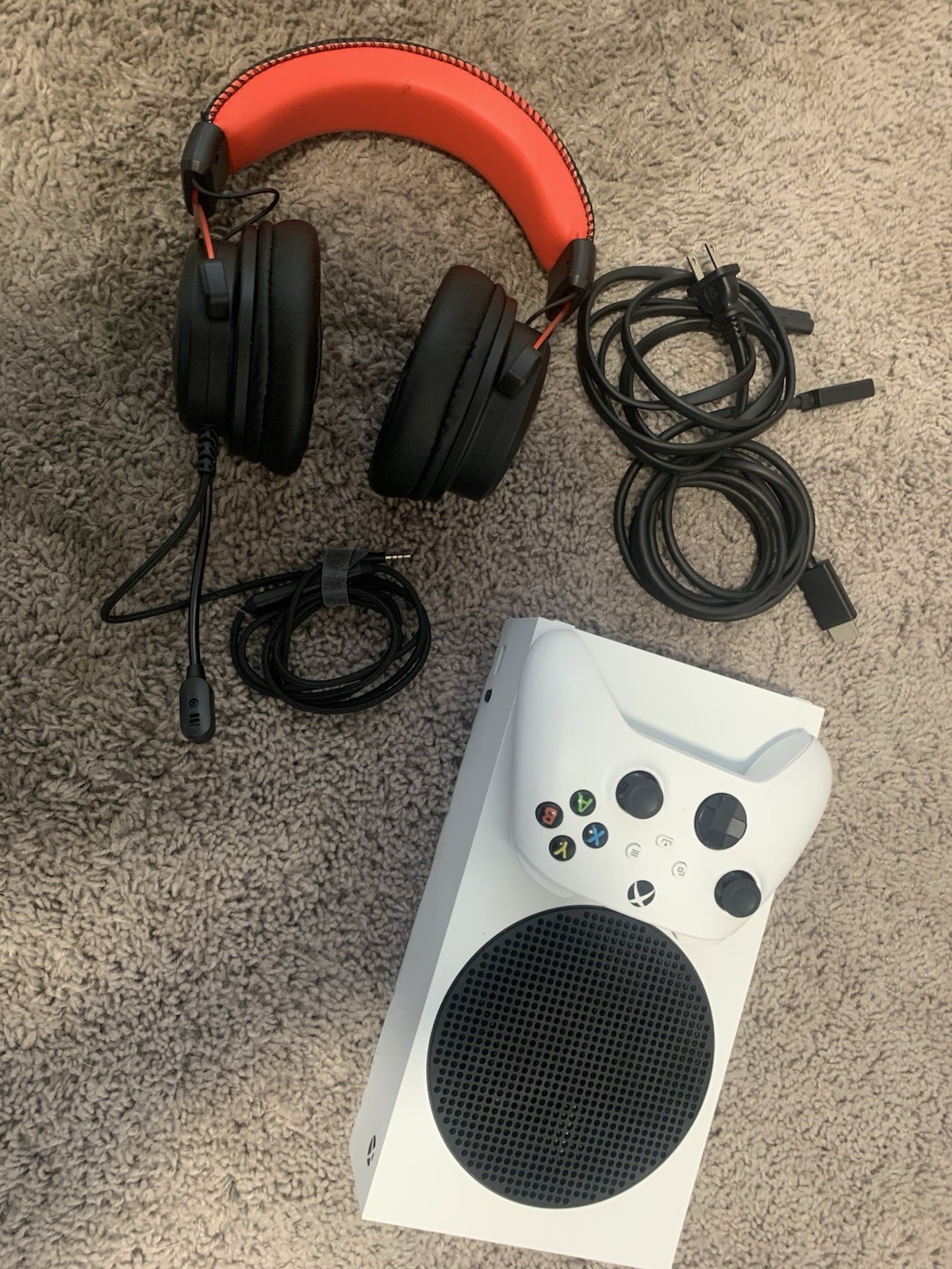 Microsoft Xbox Series S Console Bundle w/ Controller, Headset & Cables
