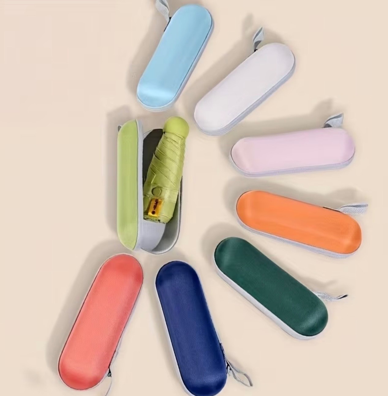 Mini Umbrella Compact UV Protection Lightweight Pocket Travel Size