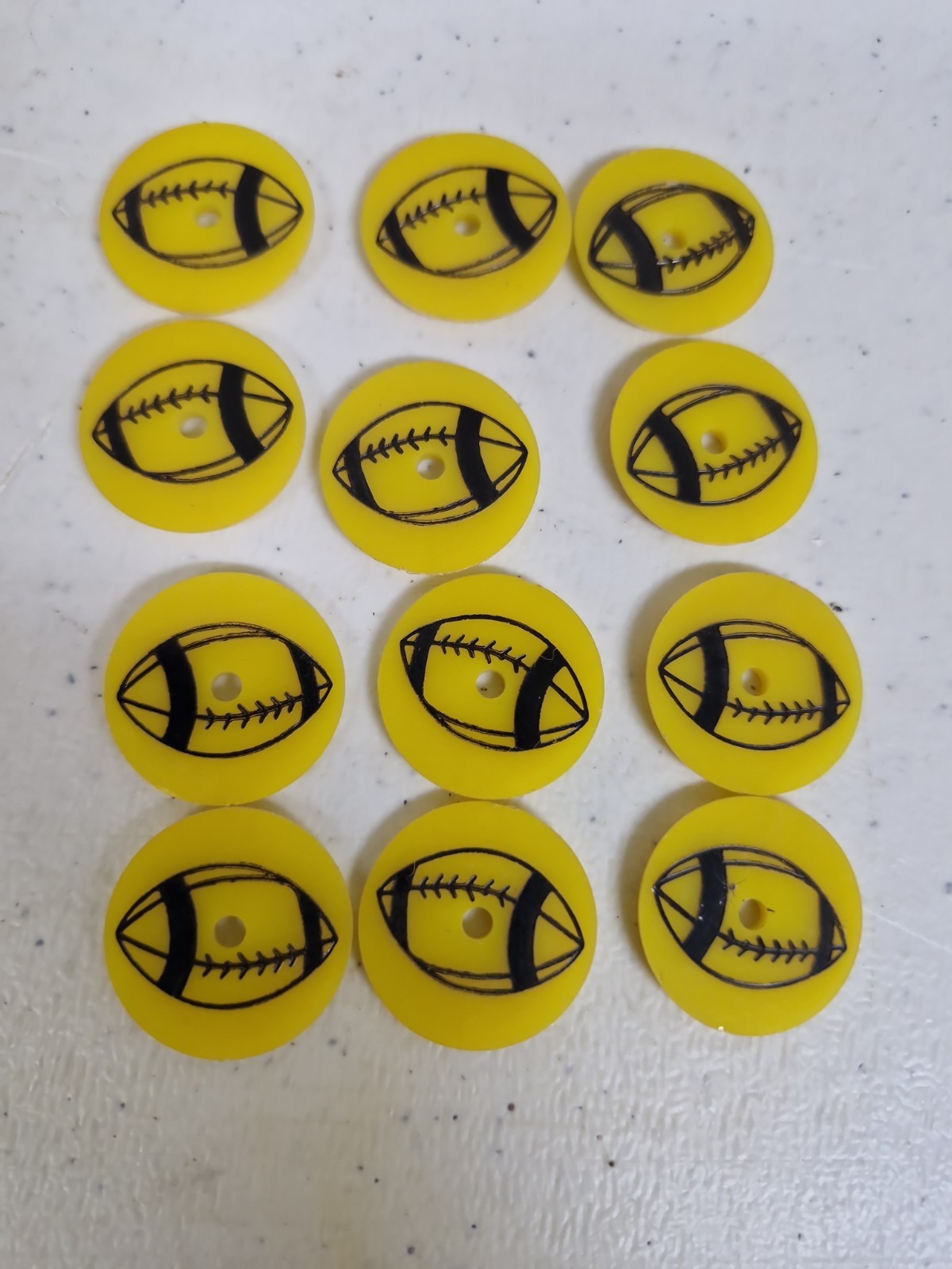 12 NEW Gottlieb GRIDIRON Pinball Machine Target Faces