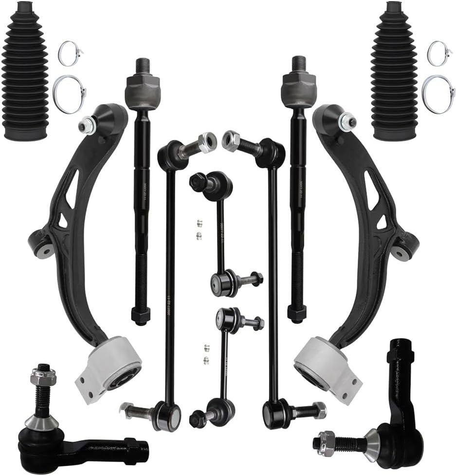 12PCS Front Suspension Kit fit for 2011-2017 for Ford Explorer 2013-2015