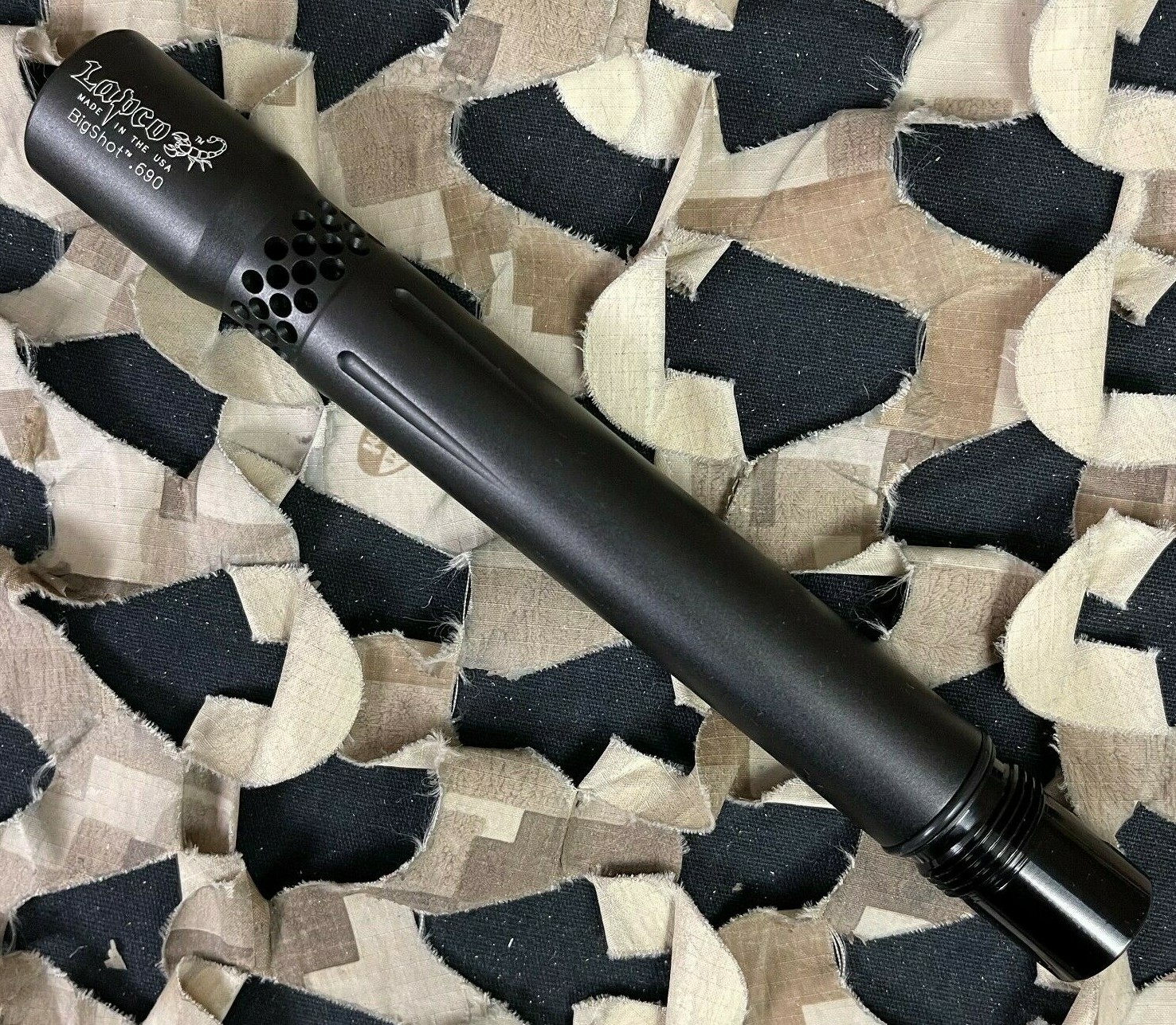 NEW Lapco Spyder Big Shot Barrel - 8" -.690-Dust Black (BR-1-08-BS-00-SD-690-MT)