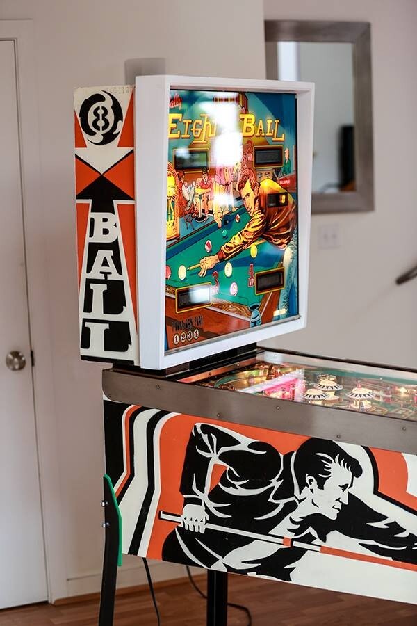 Bally EIGHT BALL Pinball Machine CABINET Decal Set