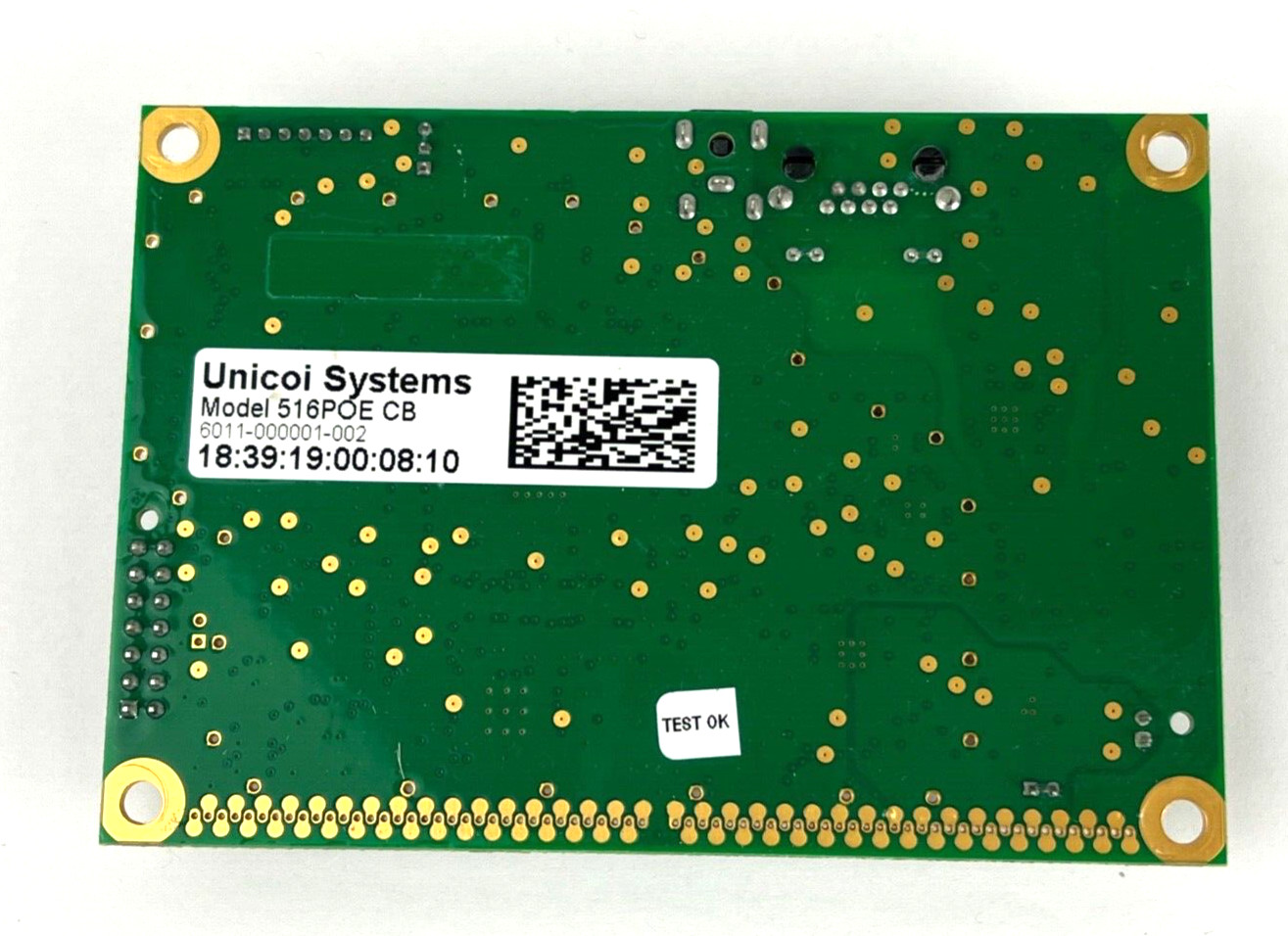 Unicoi Systems 516-POE Module Speaker Intercom Microphone Circuit Board Hardware