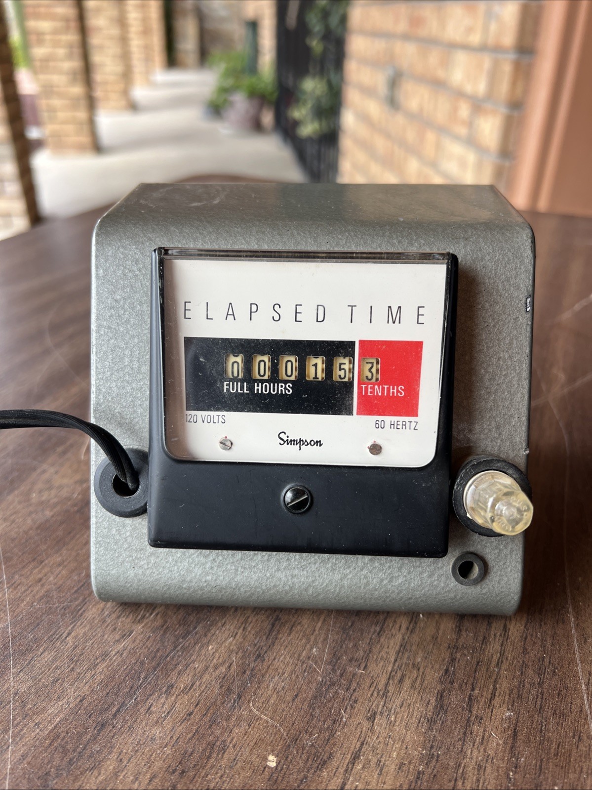 Simpson  Elapsed Time Indicator, 120v