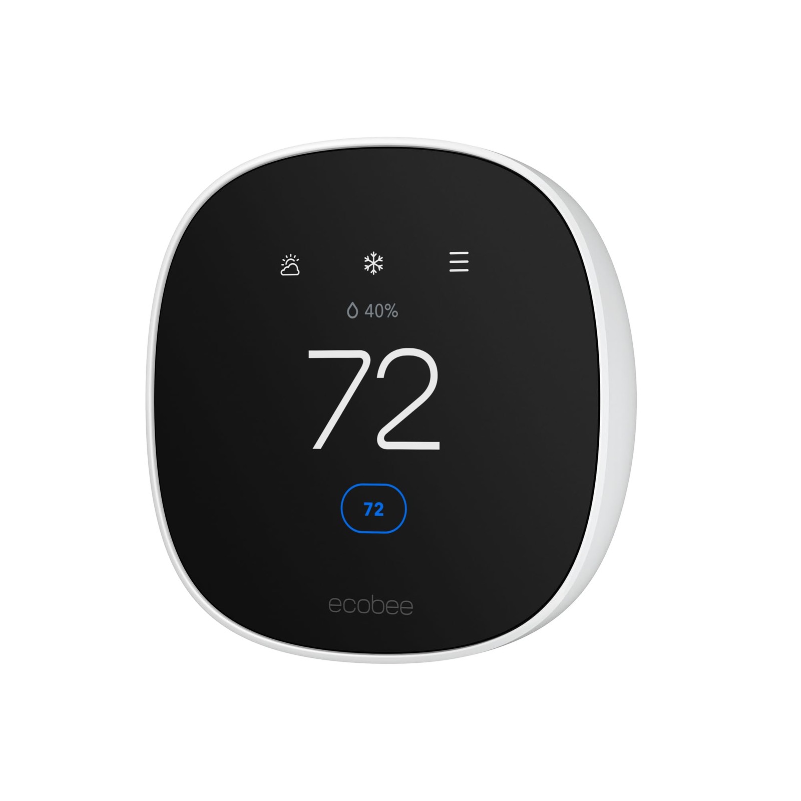 Ecobee Smart Thermostat Essential - Energy Star Certified Programmable Wi-Fi