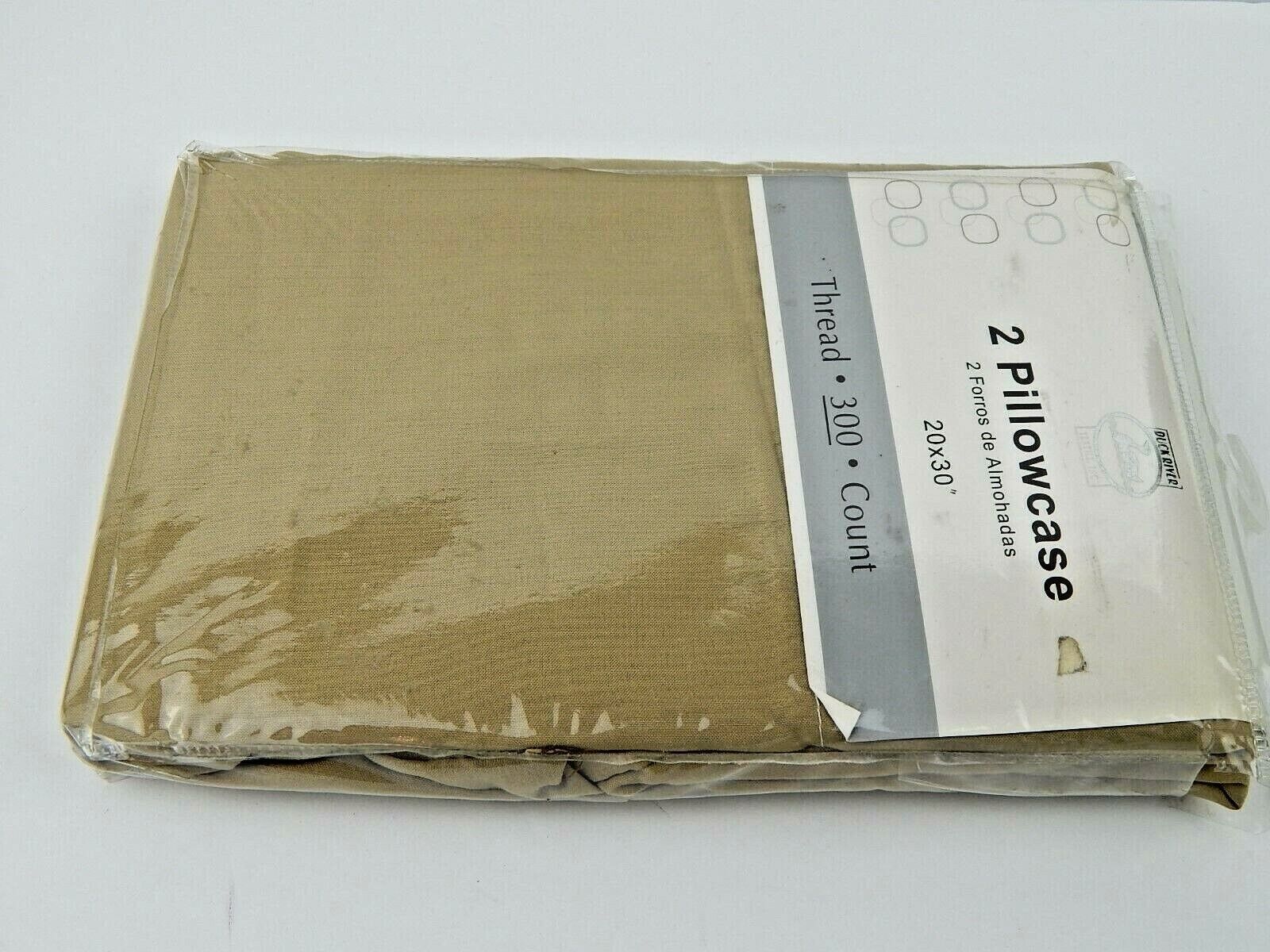 Duck River Pair Pillowcases 300 Thread Count Taupe Standard