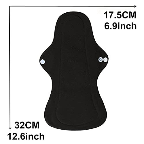 7pcs/Set Including 1pc Mini Wet Bag +6pcs Bamboo Assorted Colors , Sizes