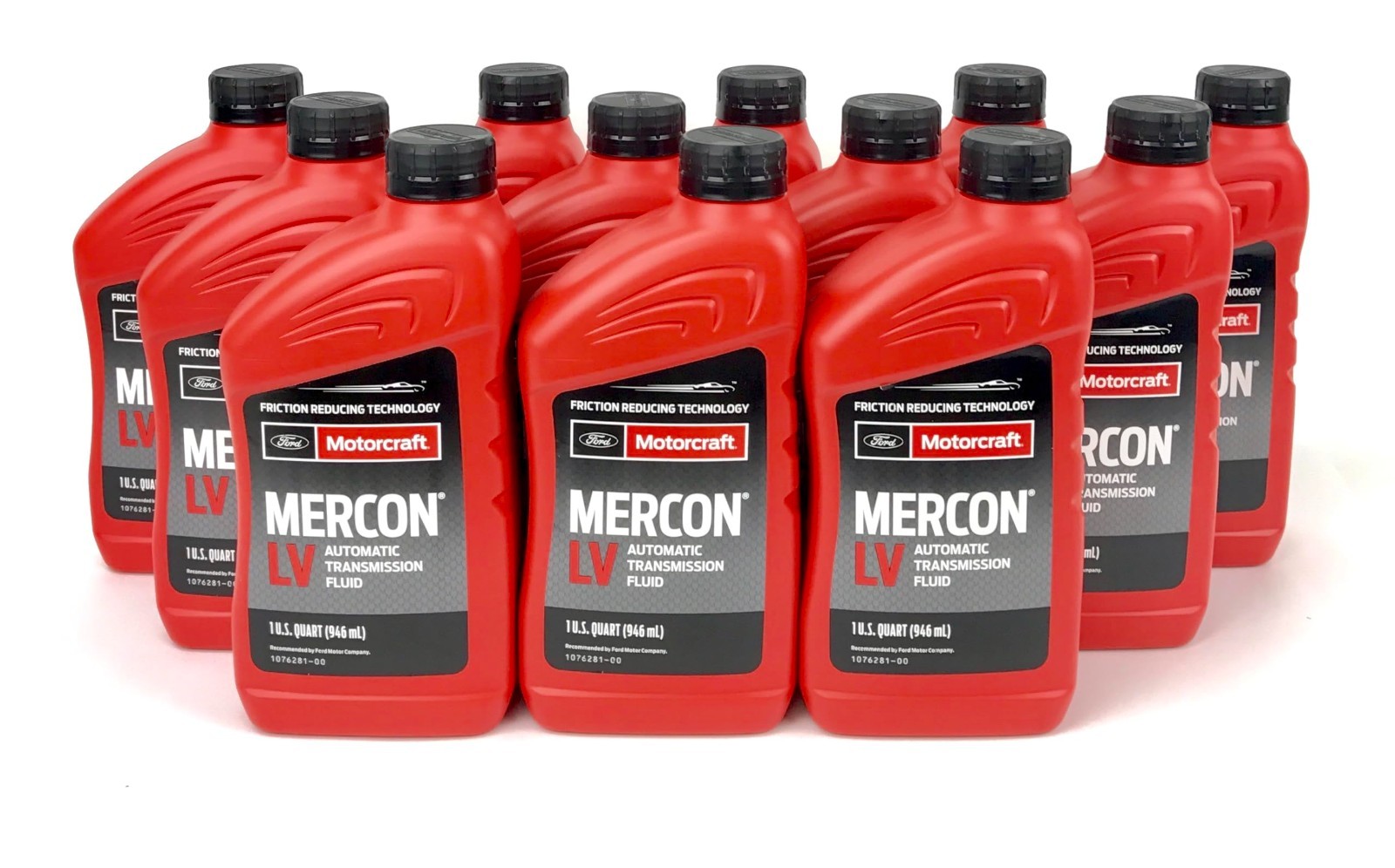 High-Performance MERCON LV Automatic Transmission Fluid 12 Quart Case - ATF