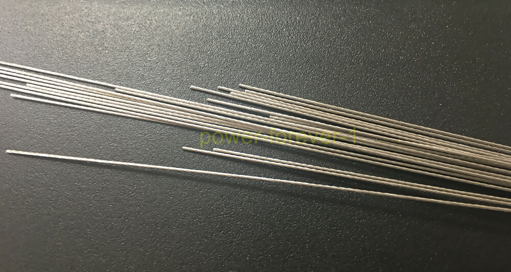 20Pc Dental Straight Twisted Wires Lingual Retainer Flex 5 Strands L35cm 0155