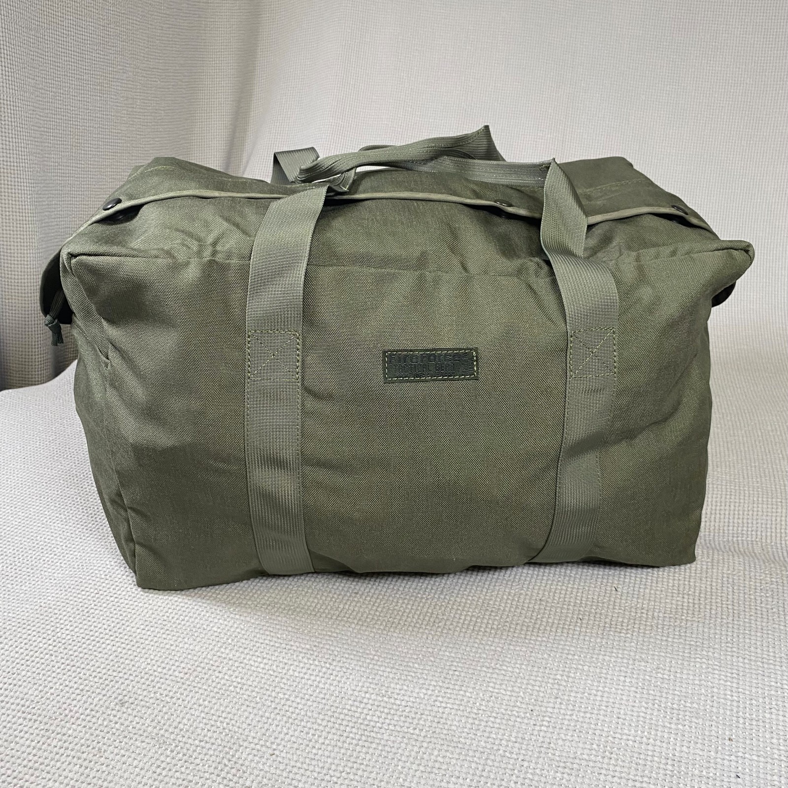Fireforce 40L Parachute Cargo Flyer Aviator Kit Bag - RANGER GREEN - 19x12x11