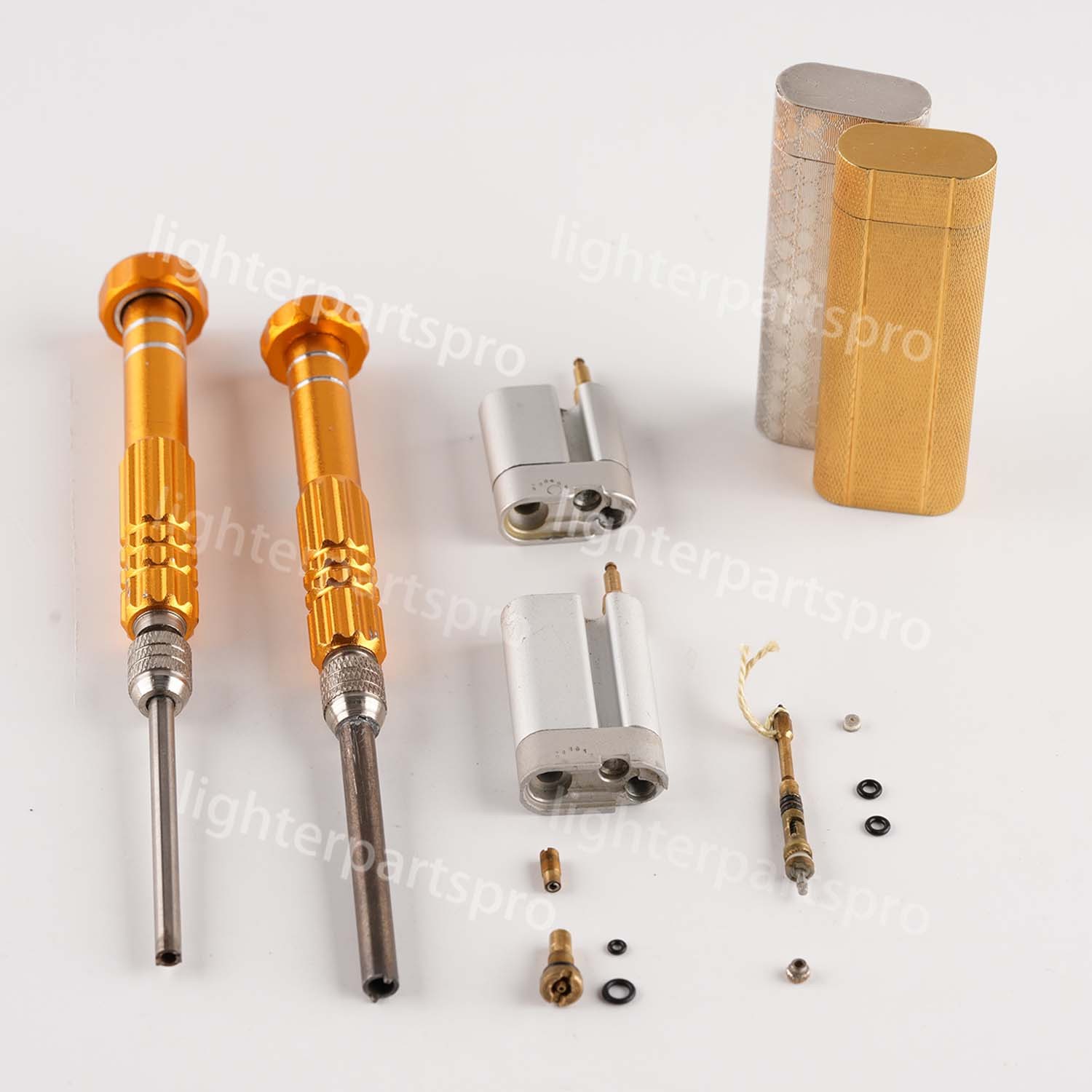 Complete Repair Set O-rings. Install or Remove Tool for Cartier V2 Lighters
