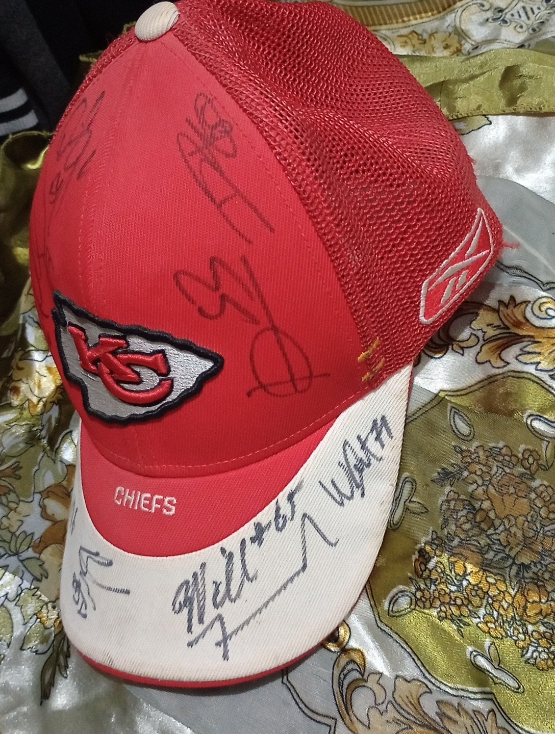 Autographed Chiefs Baseball Cap