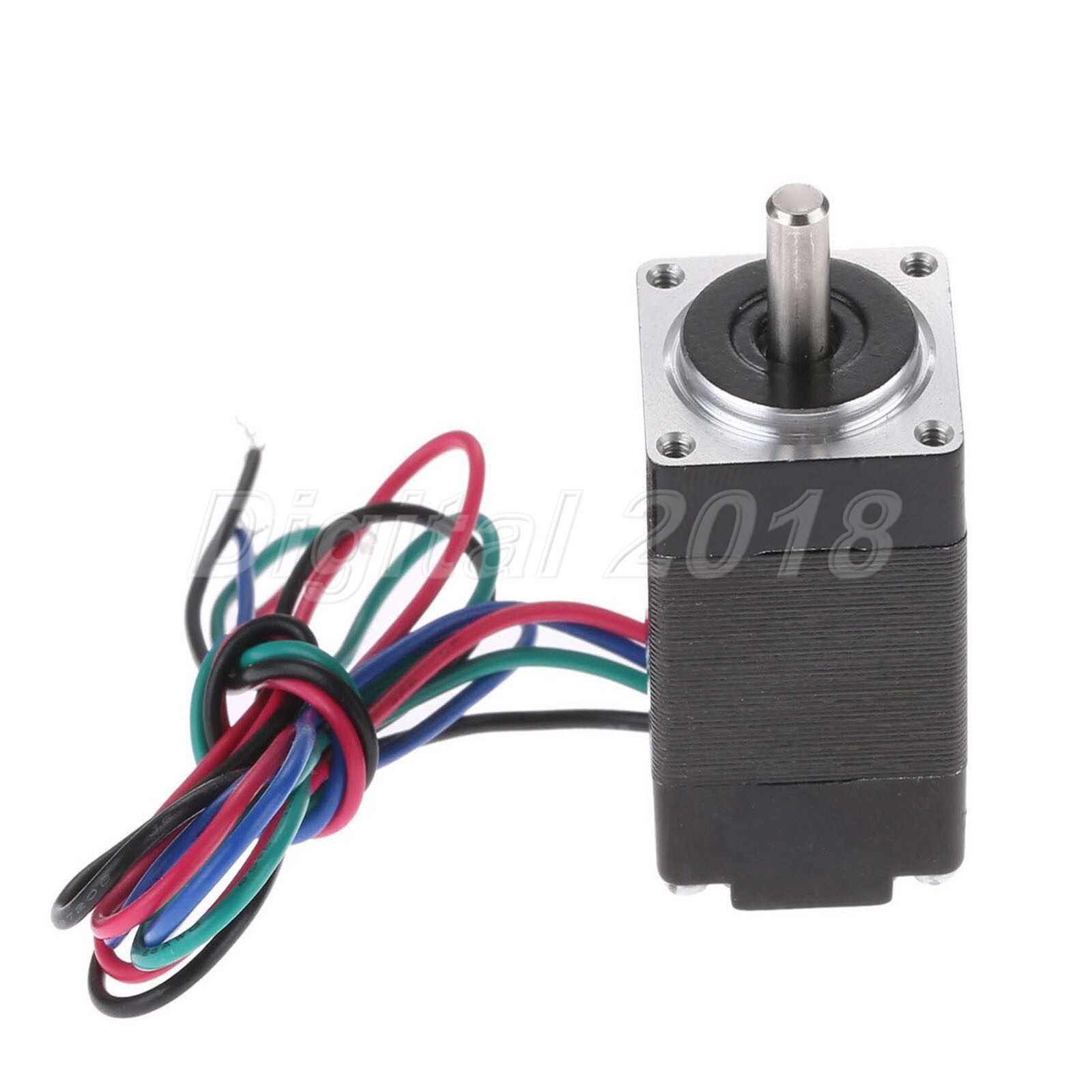 NEMA8 42mm Hybird Stepper Motor 2 Phase 4 Wires For Industries Engraving Printer