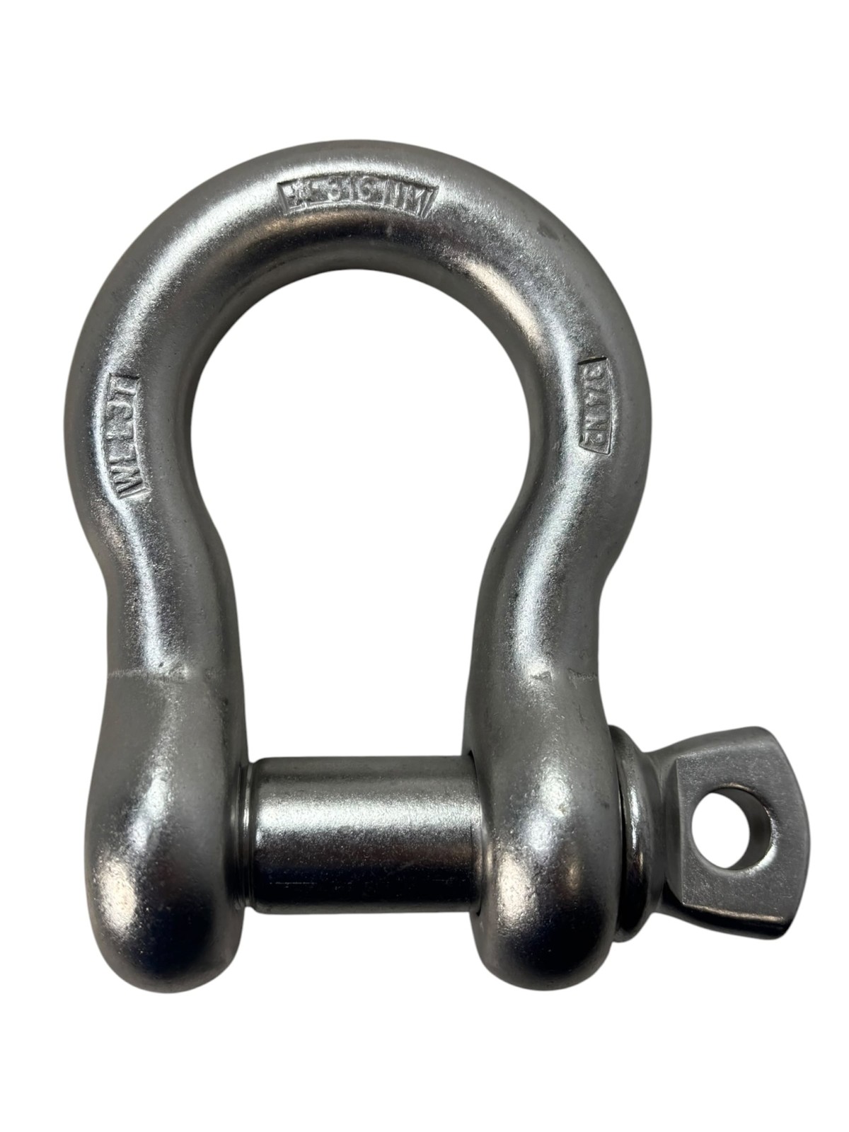 Boat Anchor Shackle, 3/4" T316 Stainless Steel 3 Ton WLL - NEW